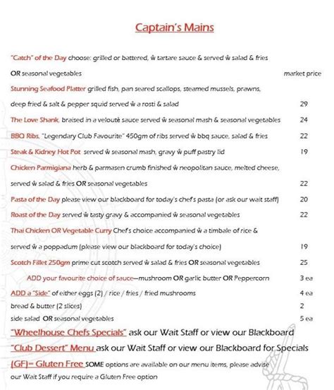 Club Mount Maunganui Pokies, TAB, Bars, Hours, Menu, Map, .